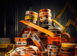 Использование сигнальных лент в строительстве