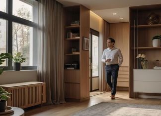 Эффективная гардеробная система для вашего частного дома