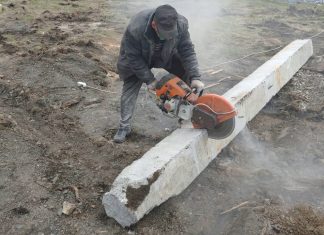 Чем распилить бетонную плиту с арматурой?