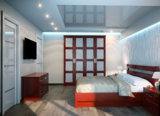 Натяжные потолки в спальне Натяжные потолки в спальне