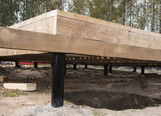Реконструкция фундамента деревянного дома винтовыми сваями: этапы и особенности Реконструкция фундамента деревянного дома винтовыми сваями: этапы и особенности